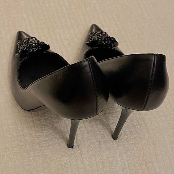 Versace Medusa Palazzo Pumps Size 37 - Picture 9 of 12